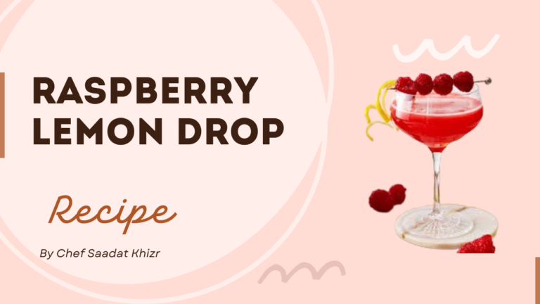 Raspberry Lemon Drop Recipe