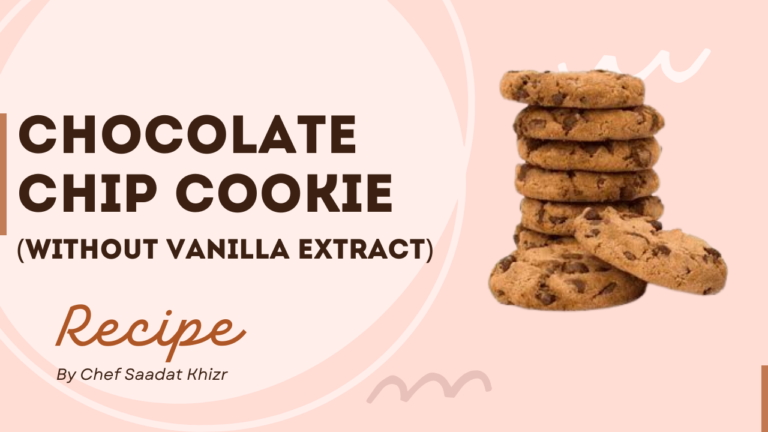 Chocolate Chip Cookie Recipe (Without Vanilla Extract)