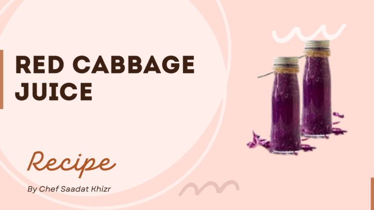 Red Cabbage Juice Recipe