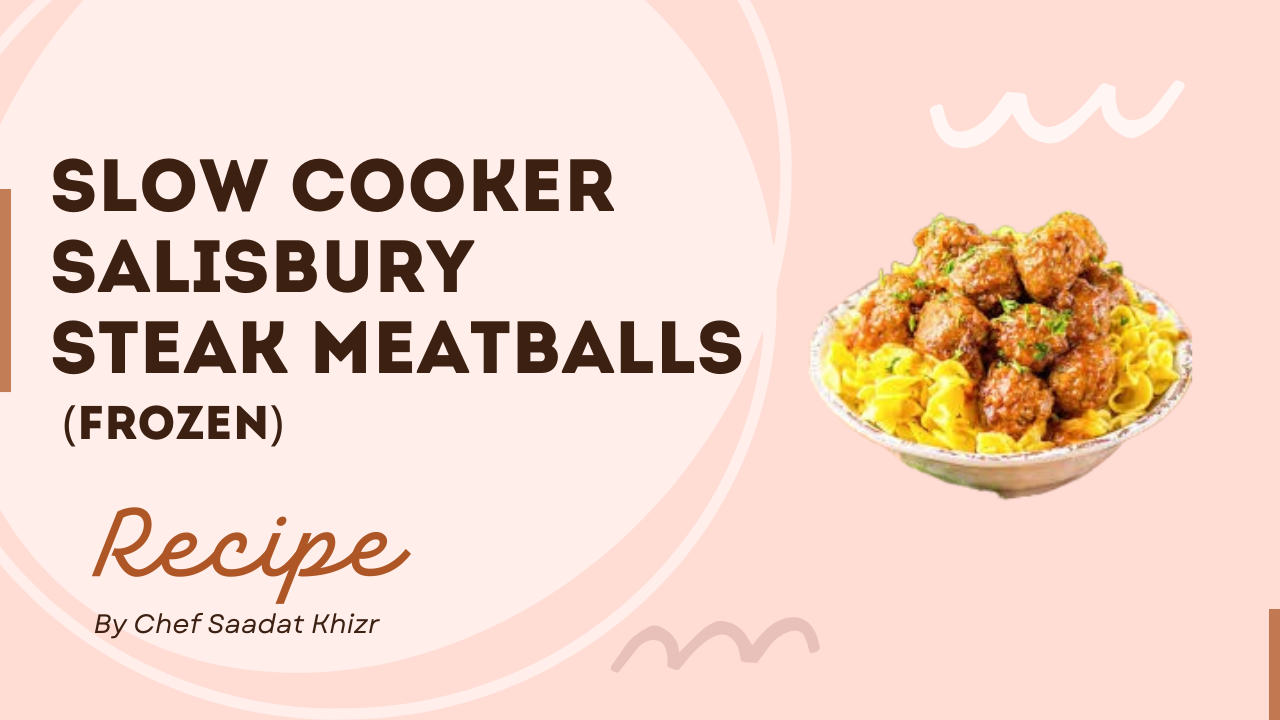 Slow Cooker Salisbury Steak Meatballs (Frozen) Recipe