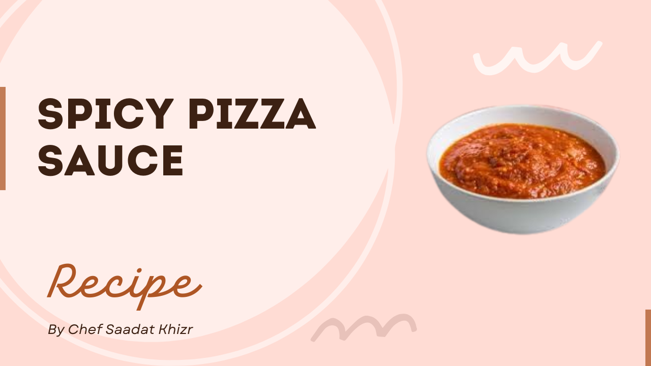 Spicy Pizza Sauce Recipe