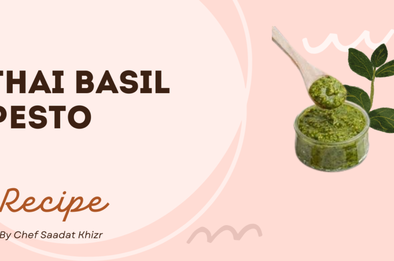 Thai Basil Pesto Recipe