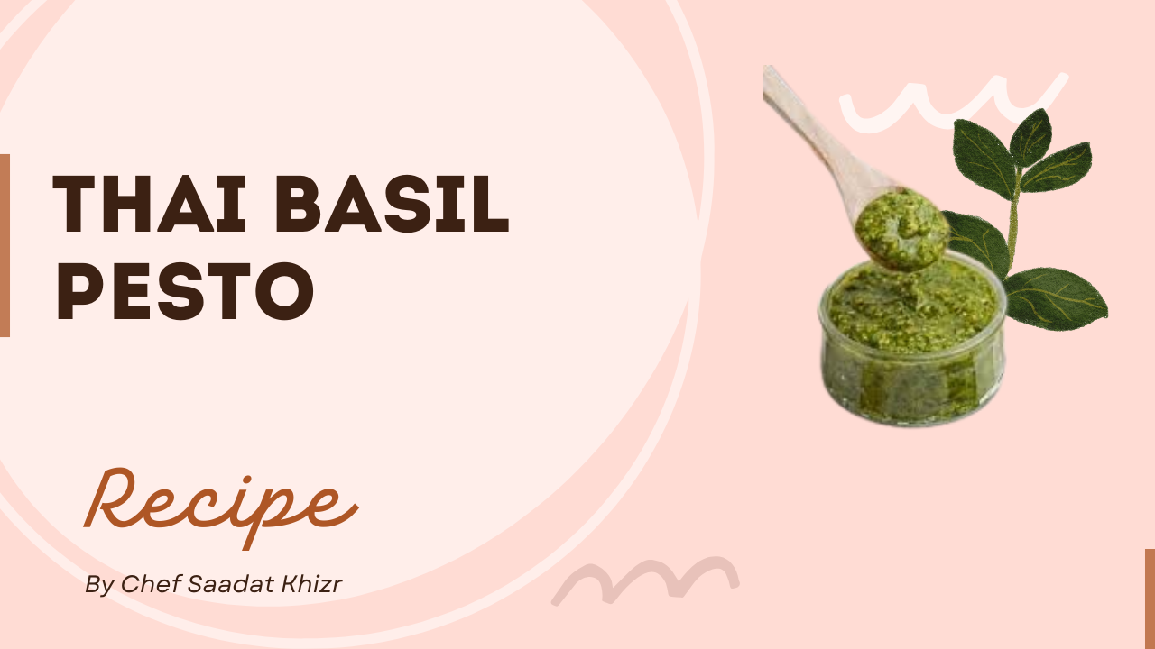 Thai Basil Pesto Recipe