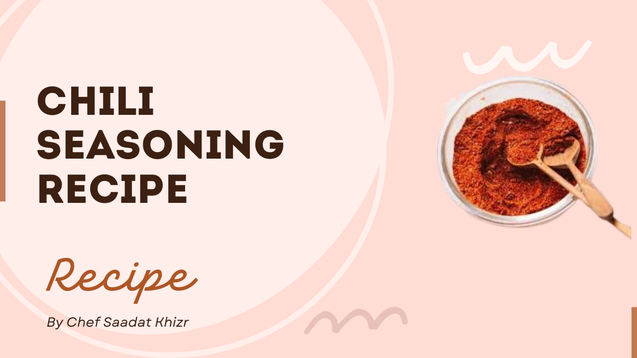 Chili Seasoning Recipe