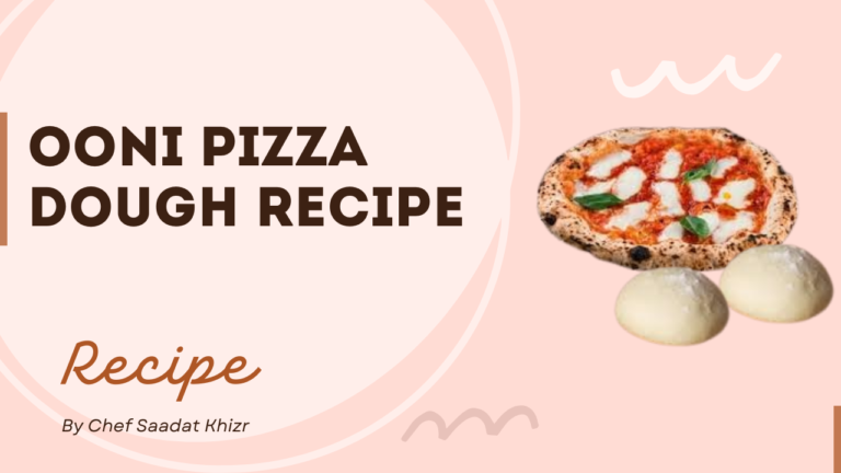 Ooni Pizza Dough recipe