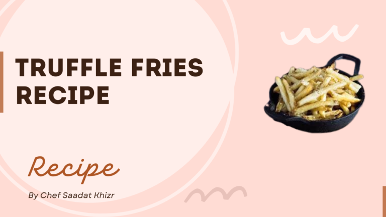 Truffle Fries Recipe