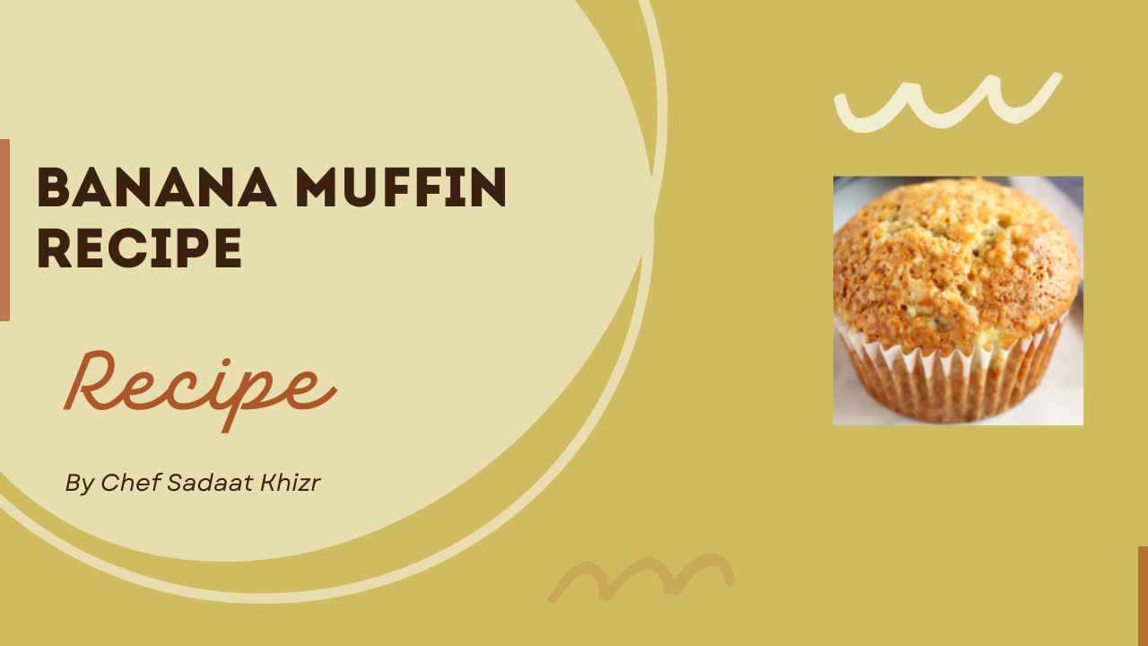 Banana Muffin Recipe