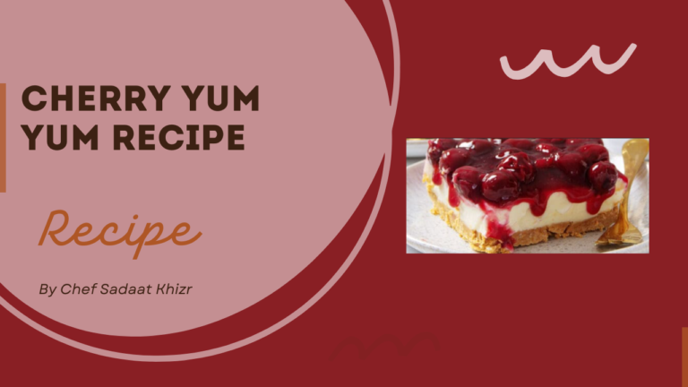 Cherry Yum Yum Recipe