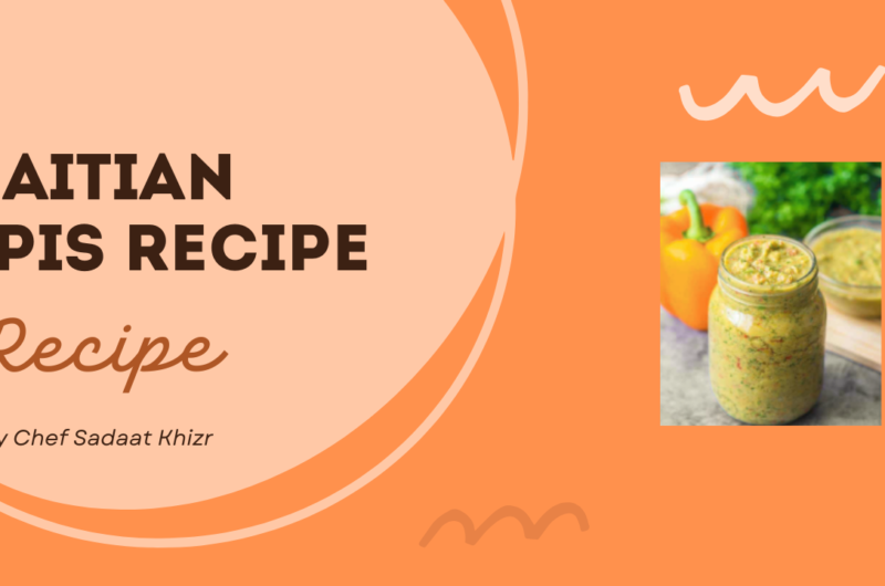 Haitian Epis Recipe