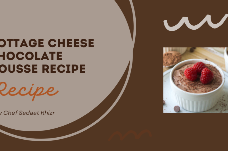 Cottage Cheese Chocolate Mousse Recipe