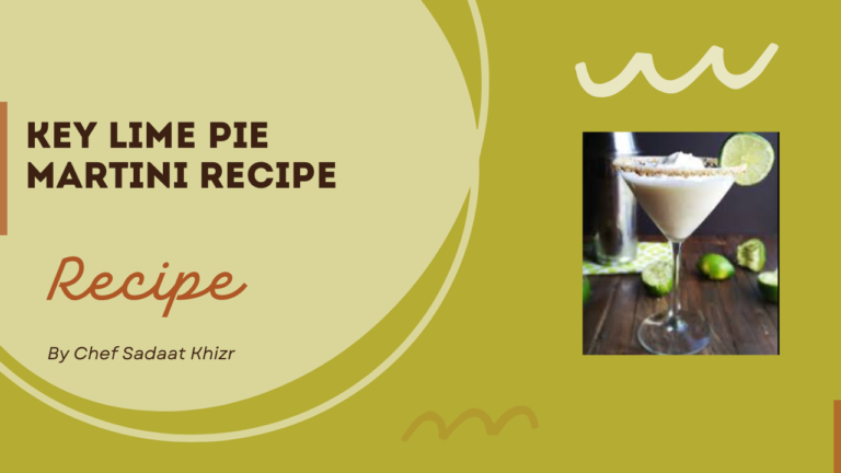 Key Lime Pie Martini Recipe