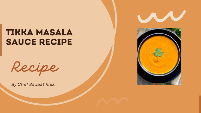 Tikka Masala Sauce Recipe