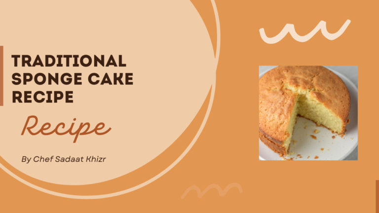 Traditional Sponge Cake Recipe