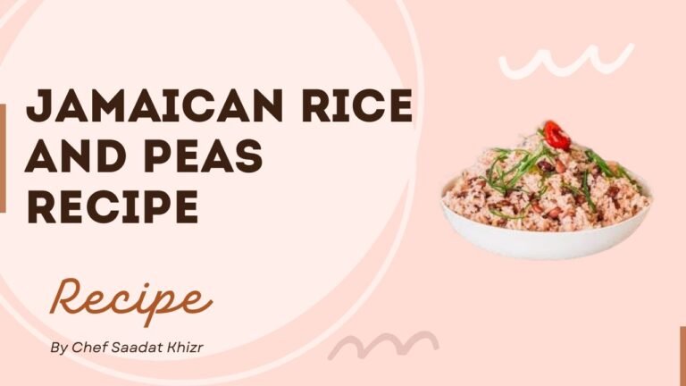 Jamaican Rice and Peas Recipe
