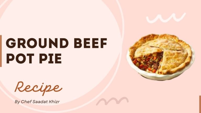 Ground Beef pot pie