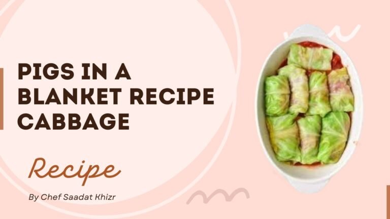 Pigs in a blanket recipe Cabbage