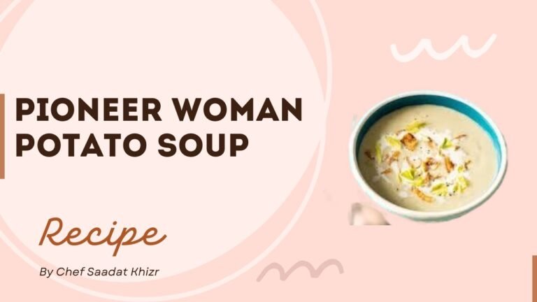 Pioneer woman Potato soup