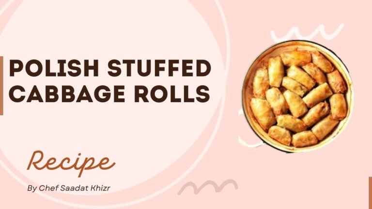 Polish stuffed Cabbage rolls