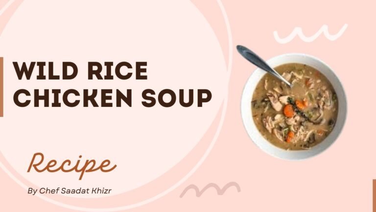 Wild rice Chicken Soup Recipe